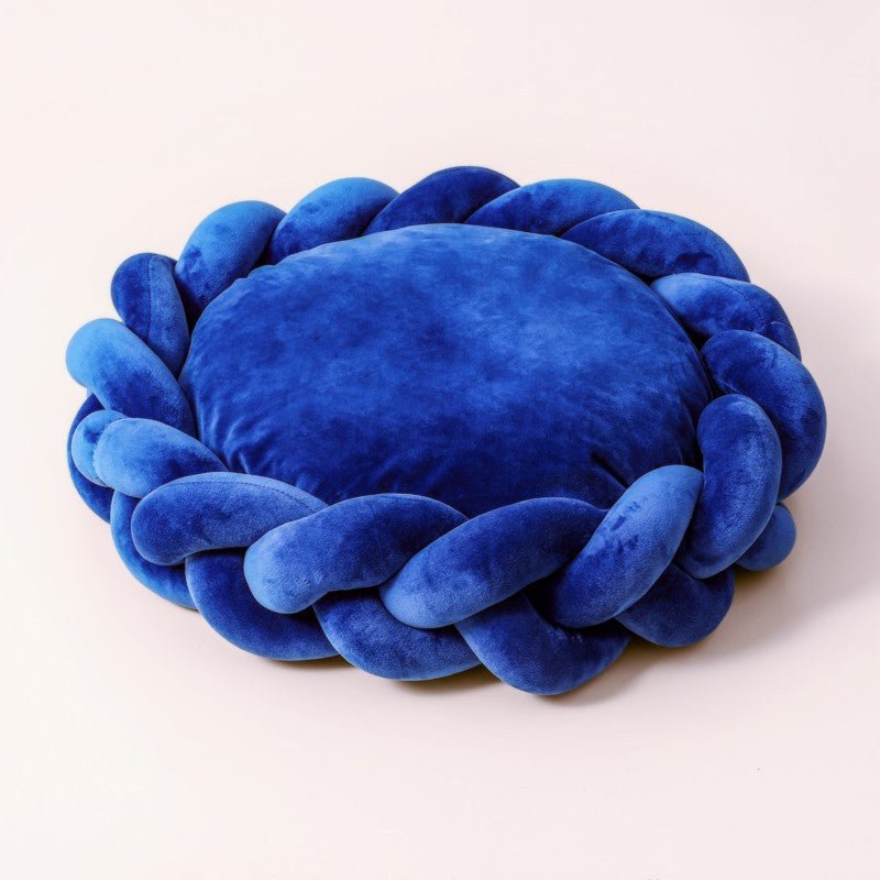 Dog and Cat Fried Dough Twist Universal Pet Bed Yarn filled - Firstpetcentral