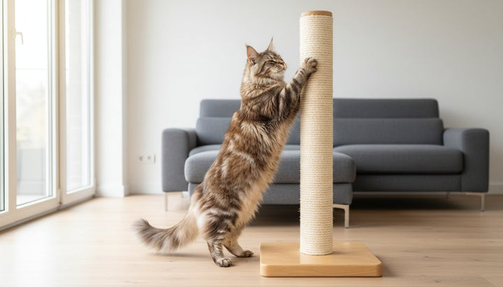 The Best Cat Scratching Post for Large Cats: Stability Meets Style in