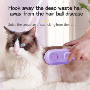 The Ultimate Grooming Experience: USB Rechargeable Cat Comb - Firstpetcentral