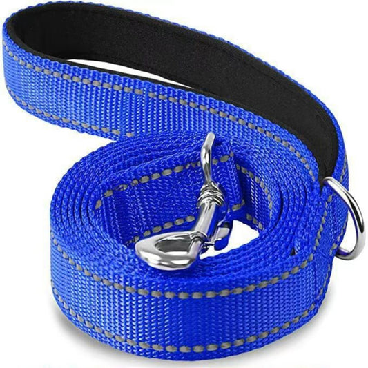 Pet traction rope medium dog explosion-proof flush direct reflective dog hand guard training rope traction belt