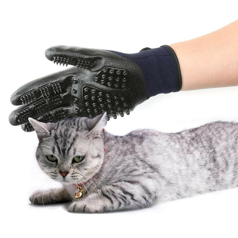 1 Pair Pet Grooming Gloves - Firstpetcentral