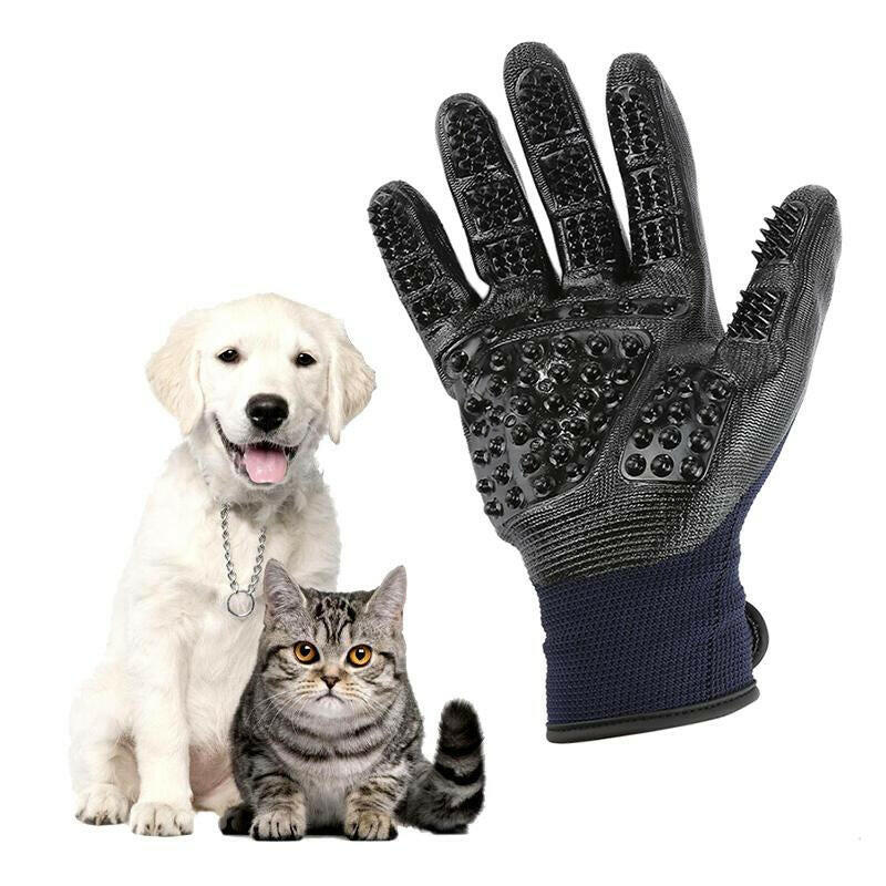 1 Pair Pet Grooming Gloves - Firstpetcentral