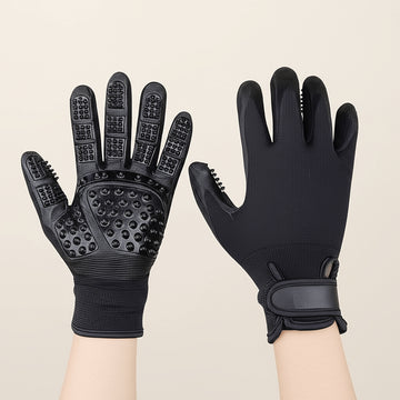 1 Pair Pet Grooming Gloves - Firstpetcentral