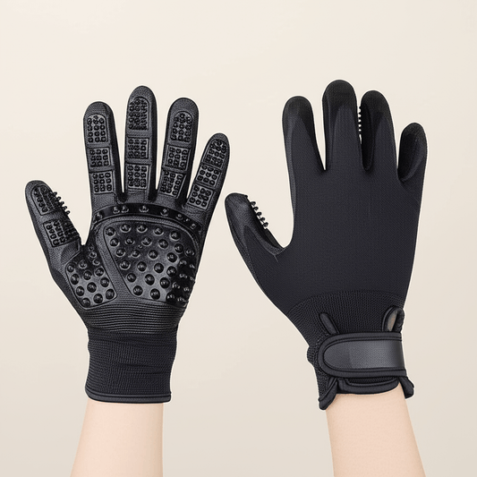 1 Pair Pet Grooming Gloves - Firstpetcentral