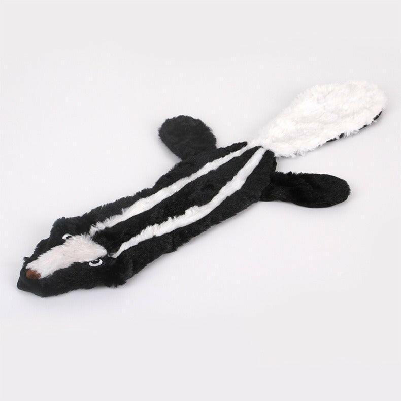 Pet dog plush, bite resistant, grinding teeth, making noise, dog toys, cleaning teeth, smell-absorbing animal shapes, pet toys.