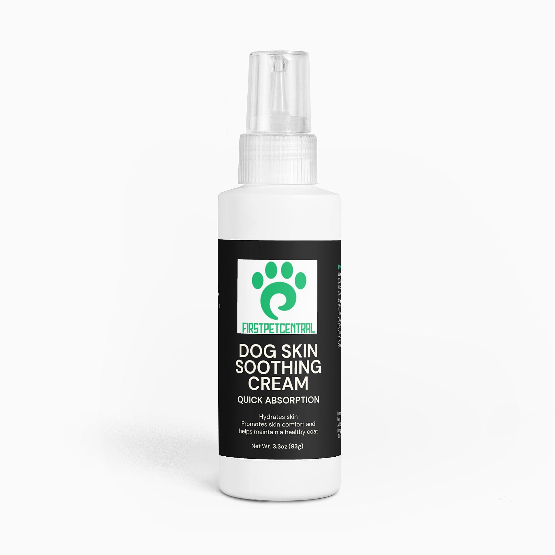 First Pet Central Customized Dog Skin Soothing Cream – Itch Relief Balm for Pets