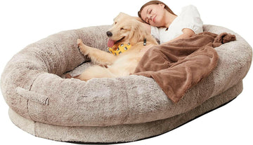 Dog Bed for Humans Portable Pet Bed Giant Dog Bed Human Bed Cat Bed Dog Bed.