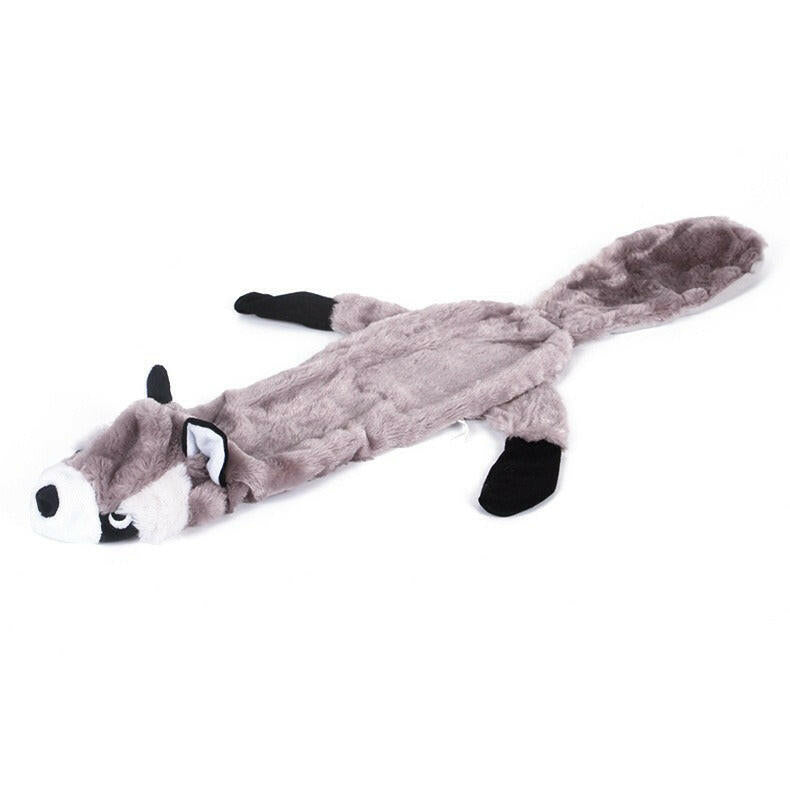 Pet dog plush, bite resistant, grinding teeth, making noise, dog toys, cleaning teeth, smell-absorbing animal shapes, pet toys.