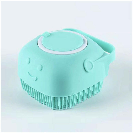 Pet shower brush dog massage brush pet massage glove cat grooming brush pet product bathing tool.