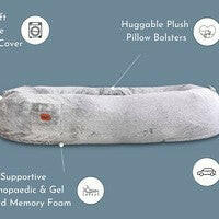 Dog Bed for Humans Portable Pet Bed Giant Dog Bed Human Bed Cat Bed Dog Bed.