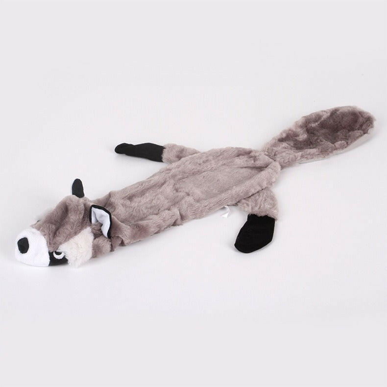 Pet dog plush, bite resistant, grinding teeth, making noise, dog toys, cleaning teeth, smell-absorbing animal shapes, pet toys.