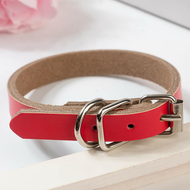 Pet Supplies Pure Leather Dog Collars Pure Leather Dog Collars Dog Chains.