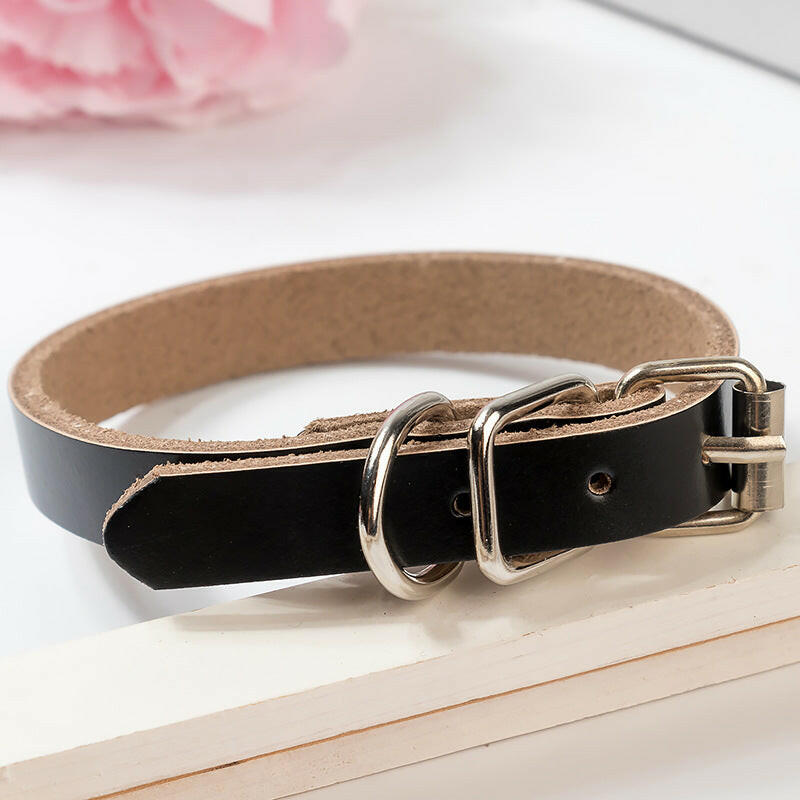 Pet Supplies Pure Leather Dog Collars Pure Leather Dog Collars Dog Chains.