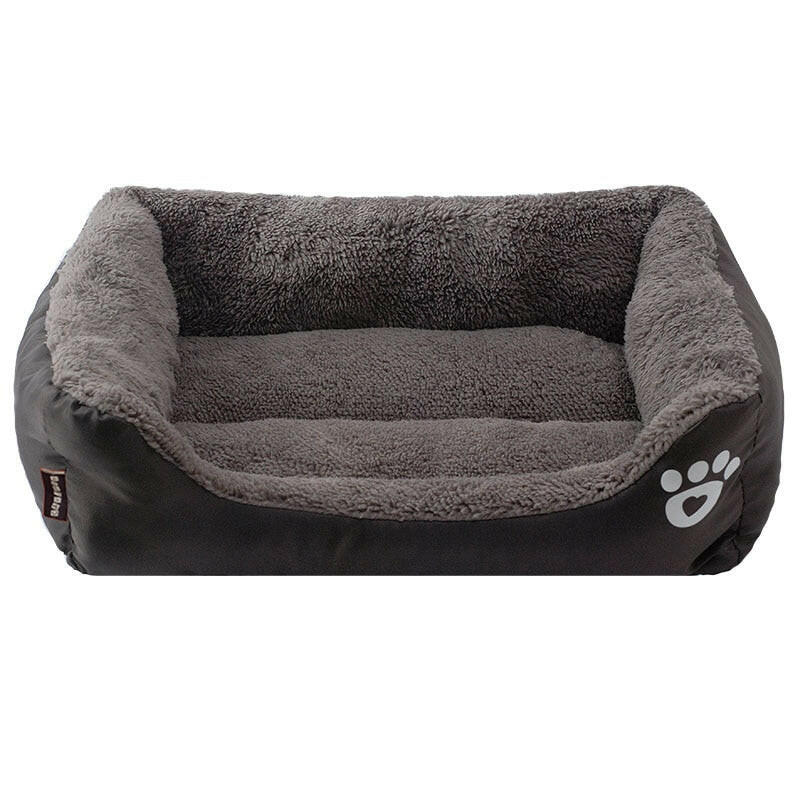 S-3XL 9 Colors Paw Pet Sofa Dog Beds Waterproof Bottom Soft Fleece Warm Cat Bed House Petshop cama perro.