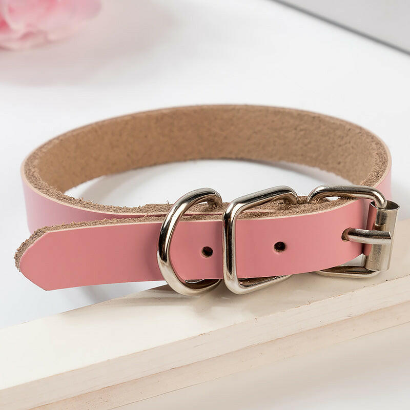 Pet Supplies Pure Leather Dog Collars Pure Leather Dog Collars Dog Chains.