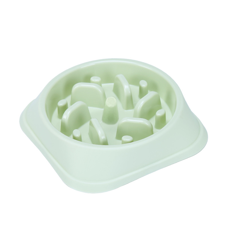 Anti-Tip Slow Feeder Dog Bowl – Large Non-Slip Pet Food Bowl for Fast Eaters.