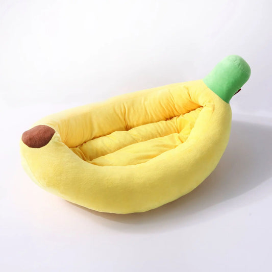 Interesting banana Warm Kennel Cat House Cat Dog lounger Bed Pet  Small Dog Pet Bed.