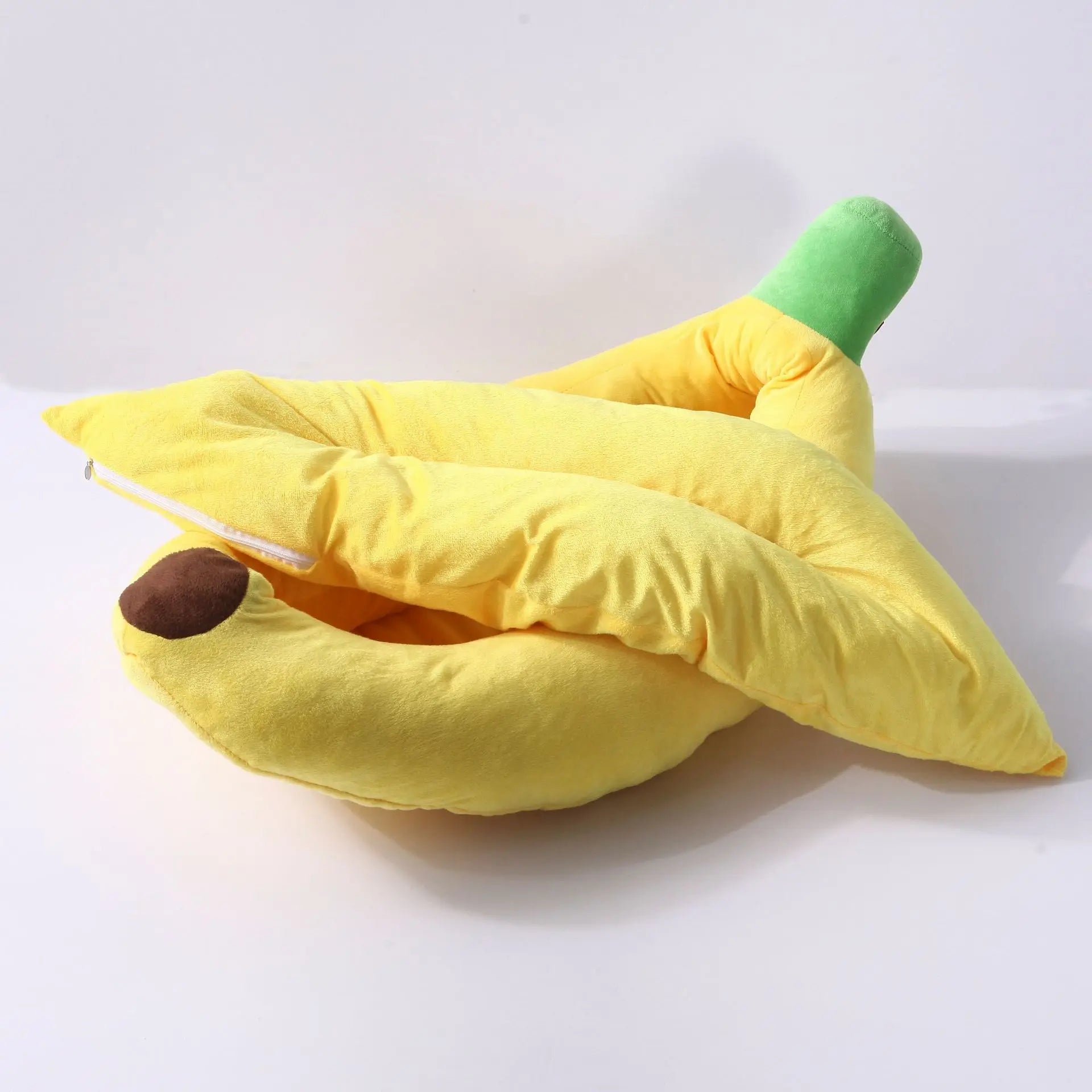 Interesting banana Warm Kennel Cat House Cat Dog lounger Bed Pet  Small Dog Pet Bed.