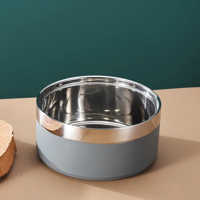 Personalized Pet Bowl with Name, Stainless Steel, Food and Water Bowls, Christmas, New Year, Pet Gift, Custom.