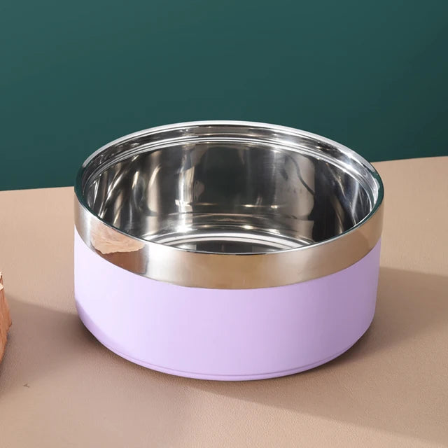 Personalized Pet Bowl with Name, Stainless Steel, Food and Water Bowls, Christmas, New Year, Pet Gift, Custom.