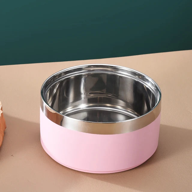 Personalized Pet Bowl with Name, Stainless Steel, Food and Water Bowls, Christmas, New Year, Pet Gift, Custom.