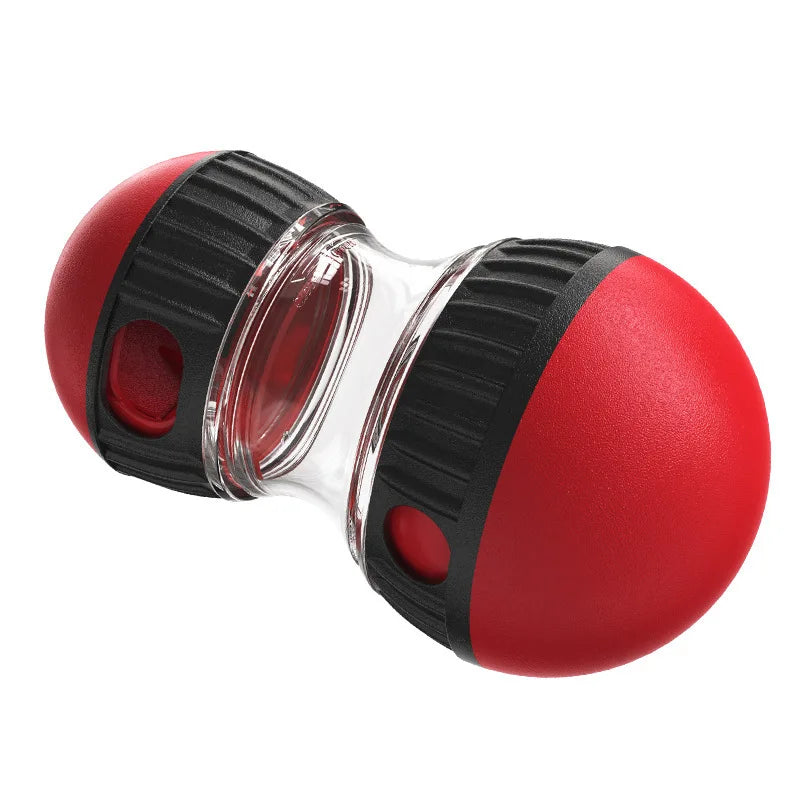 Dog Toy Tumbler Leaky Food Ball Elliptical Track Rolling Ball Slowly Feeding Protects Stomach Increase Intelligence Pet Supplies.