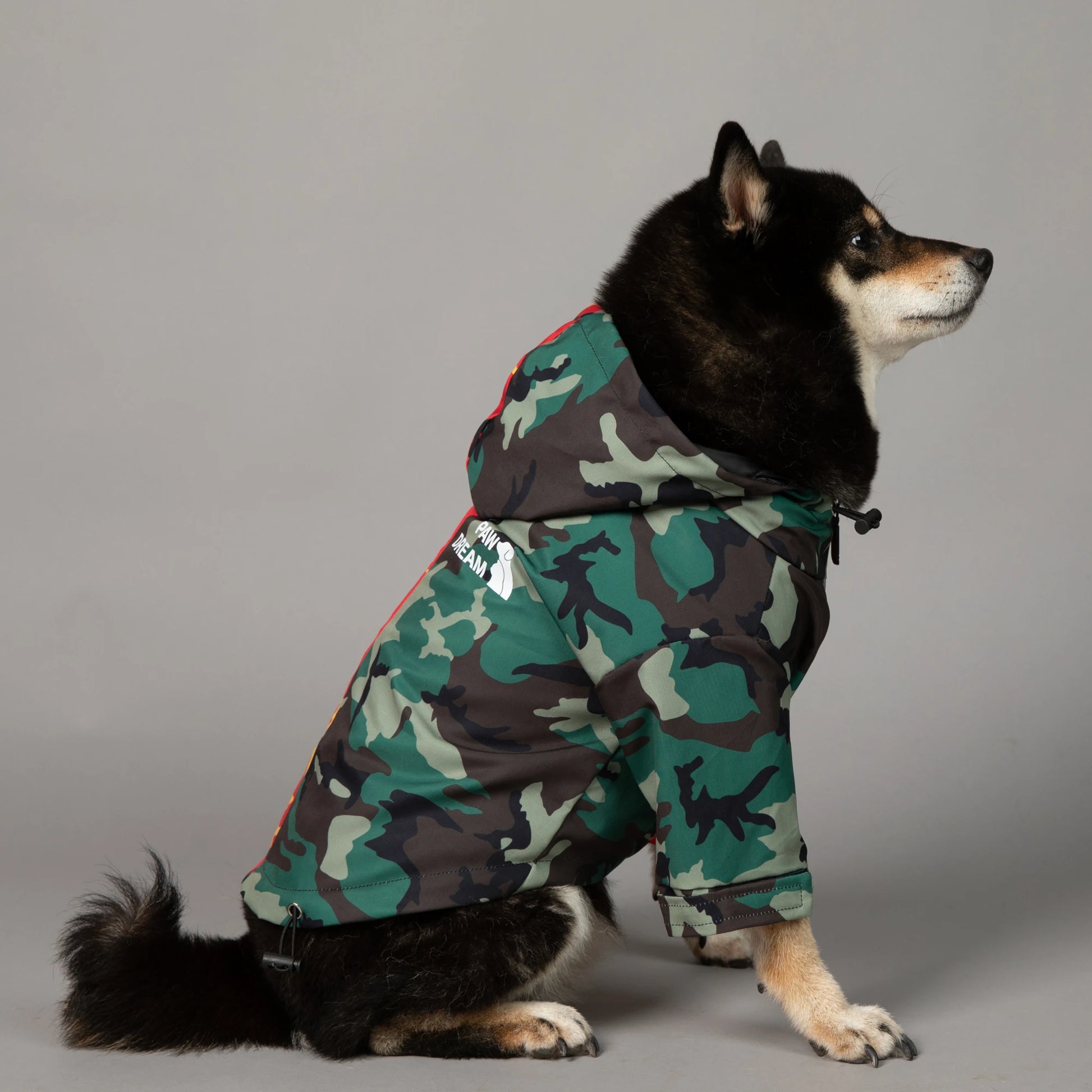 PawDream Dog Clothes Raincoat For Small Big Dogs Wind Coat Windbreaker French Bulldog Hoodie For Dogs Clothes Jacket Chihuahua.