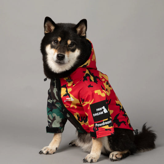 PawDream Dog Clothes Raincoat For Small Big Dogs Wind Coat Windbreaker French Bulldog Hoodie For Dogs Clothes Jacket Chihuahua.