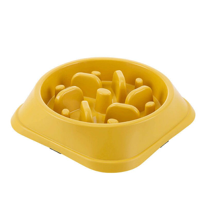 Anti - Tip Slow Feeder Dog Bowl – Large Non - Slip Pet Food Bowl for Fast Eaters - Firstpetcentral