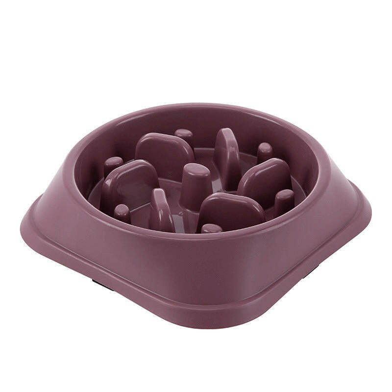 Anti - Tip Slow Feeder Dog Bowl – Large Non - Slip Pet Food Bowl for Fast Eaters - Firstpetcentral