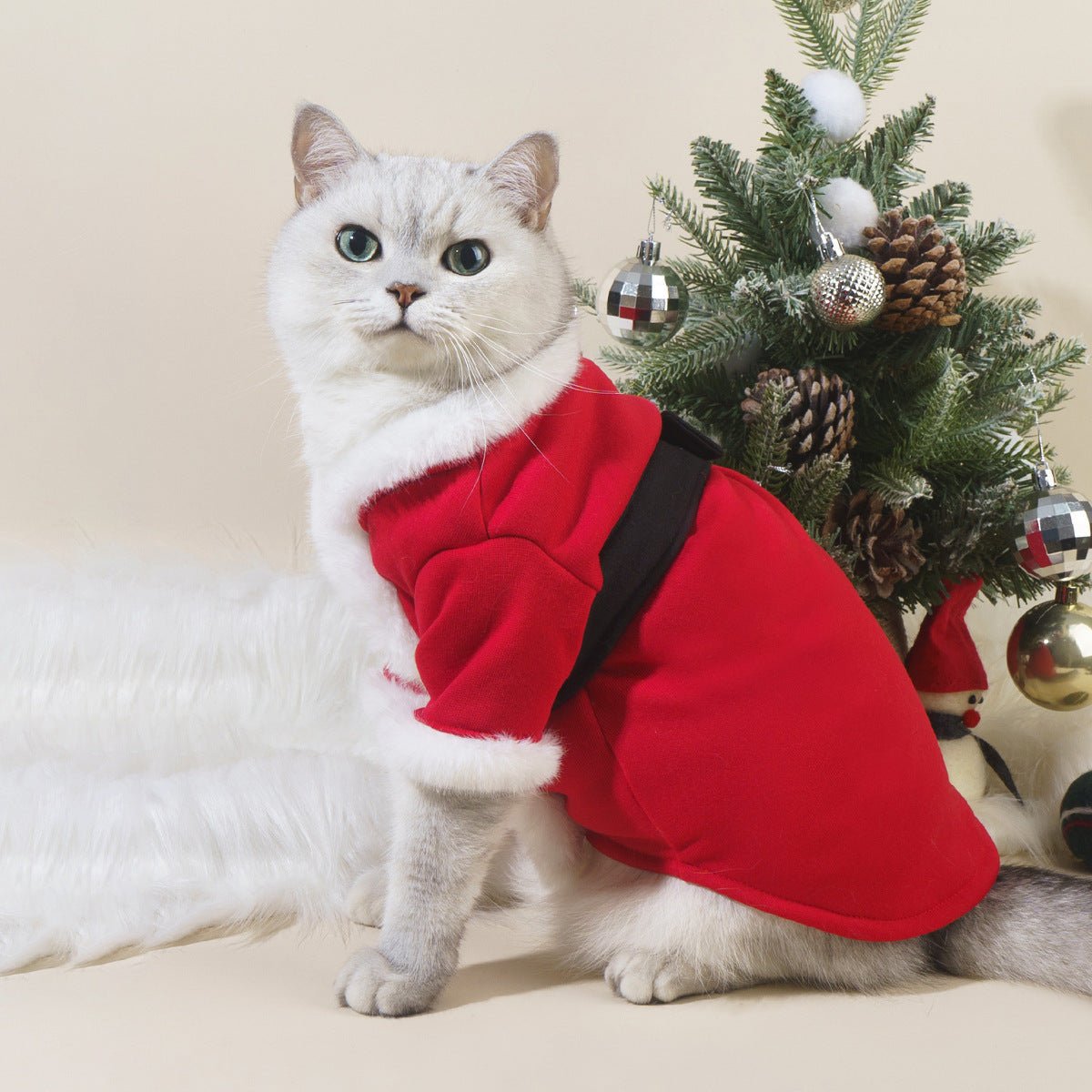 Autumn And Winter New Christmas Pet Cat Dog Pet Clothes - Firstpetcentral