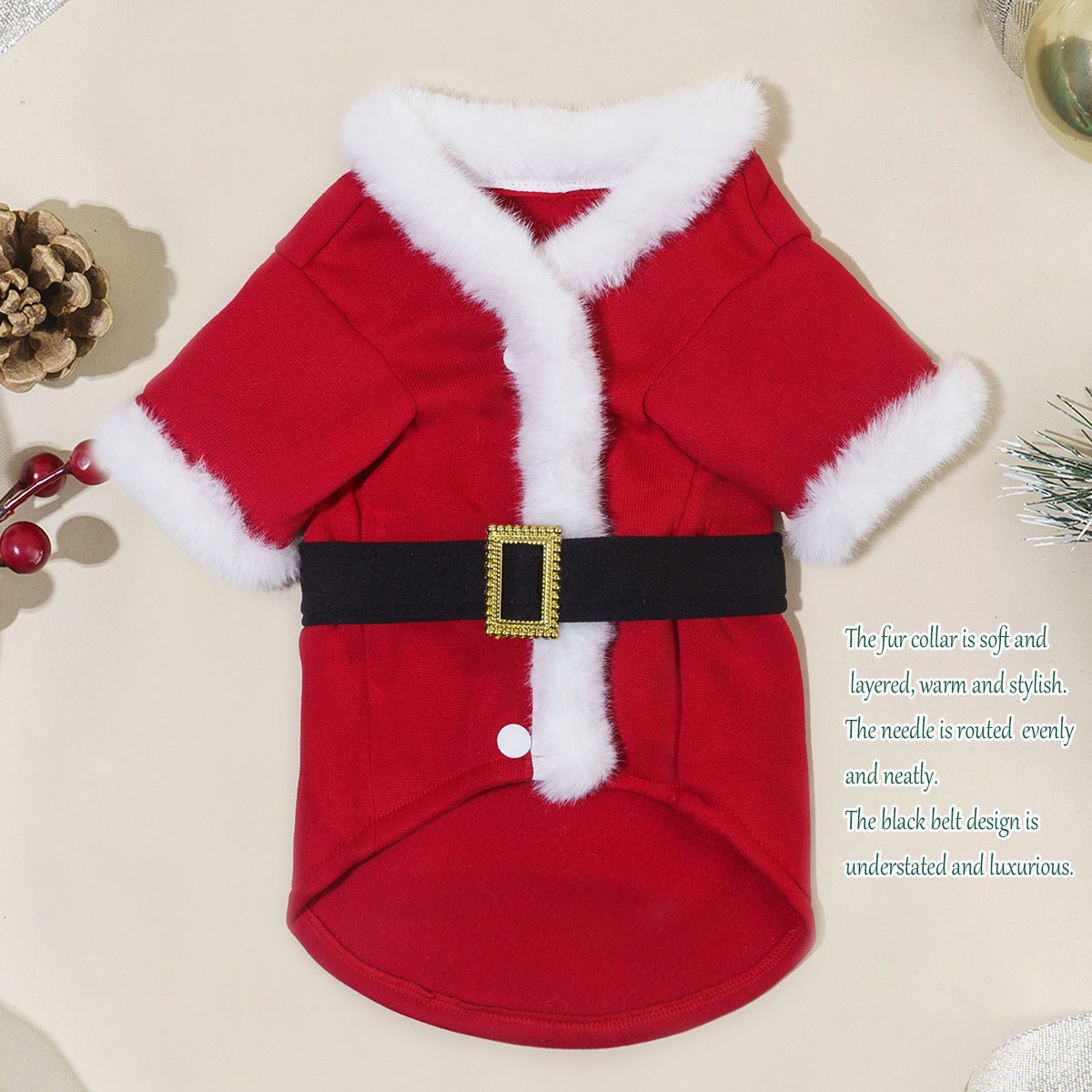 Autumn And Winter New Christmas Pet Cat Dog Pet Clothes - Firstpetcentral