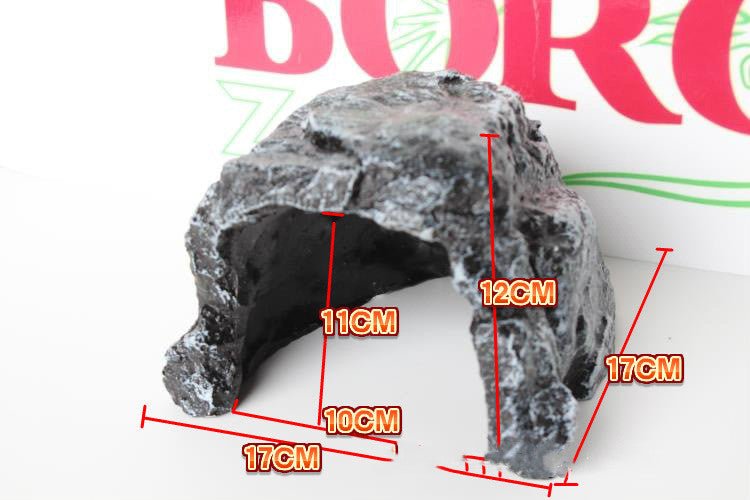 Borozo Reptile Tortoise Cave Hideout Cave Tortoise Nest Snake Cave Lizard Cave Big Hole - Firstpetcentral