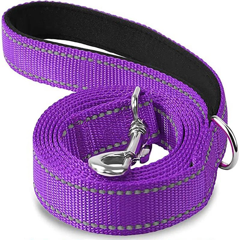 Cats Dogs Harness Collar Lead Strap Night Reflection Dog Pet Towing Rope 1.2/1.5/1.8m Guard Rope Pet Walking Training Leash - Firstpetcentral
