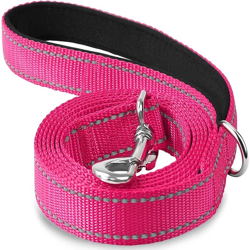Cats Dogs Harness Collar Lead Strap Night Reflection Dog Pet Towing Rope 1.2/1.5/1.8m Guard Rope Pet Walking Training Leash - Firstpetcentral