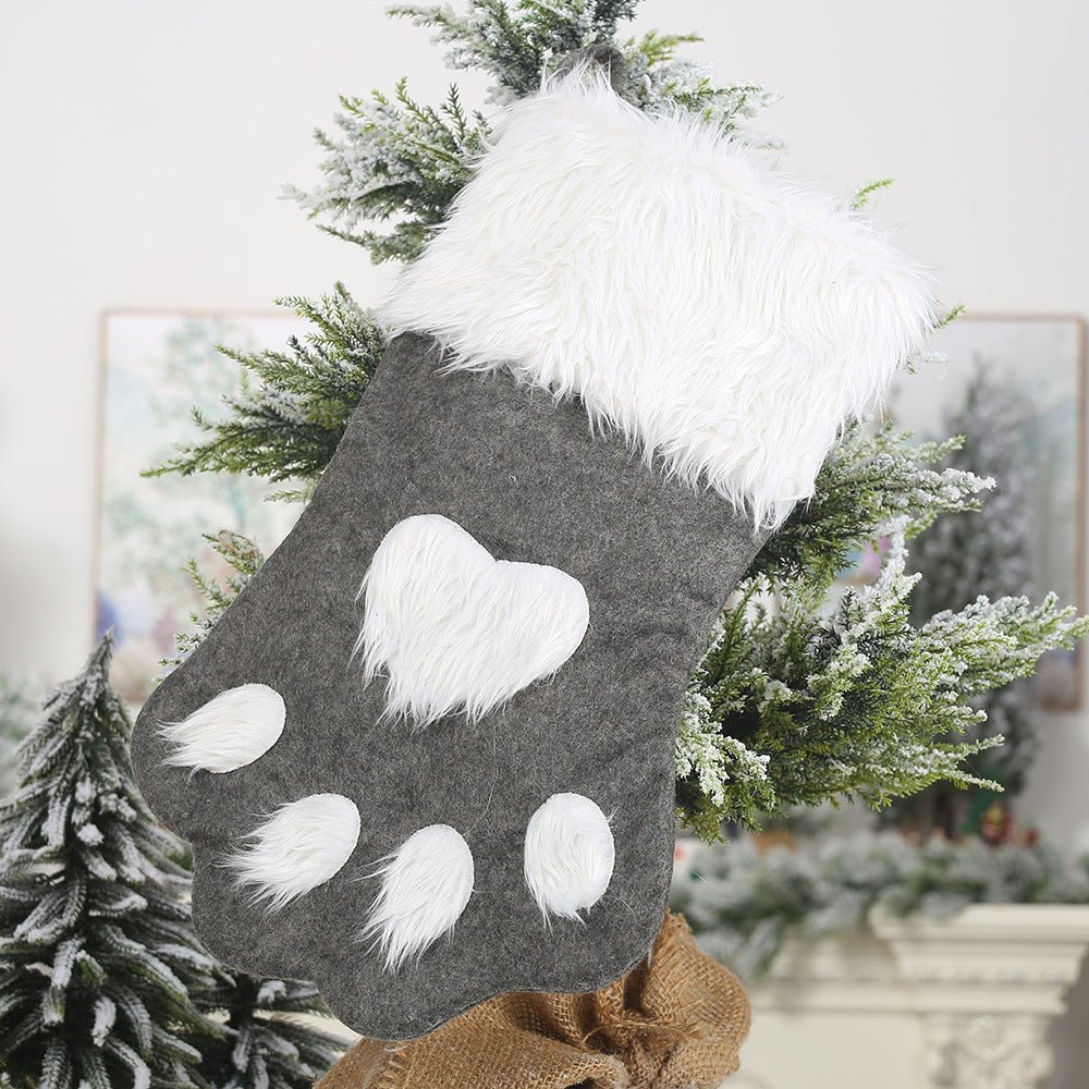 Christmas Long Hair Pet Socks - Firstpetcentral