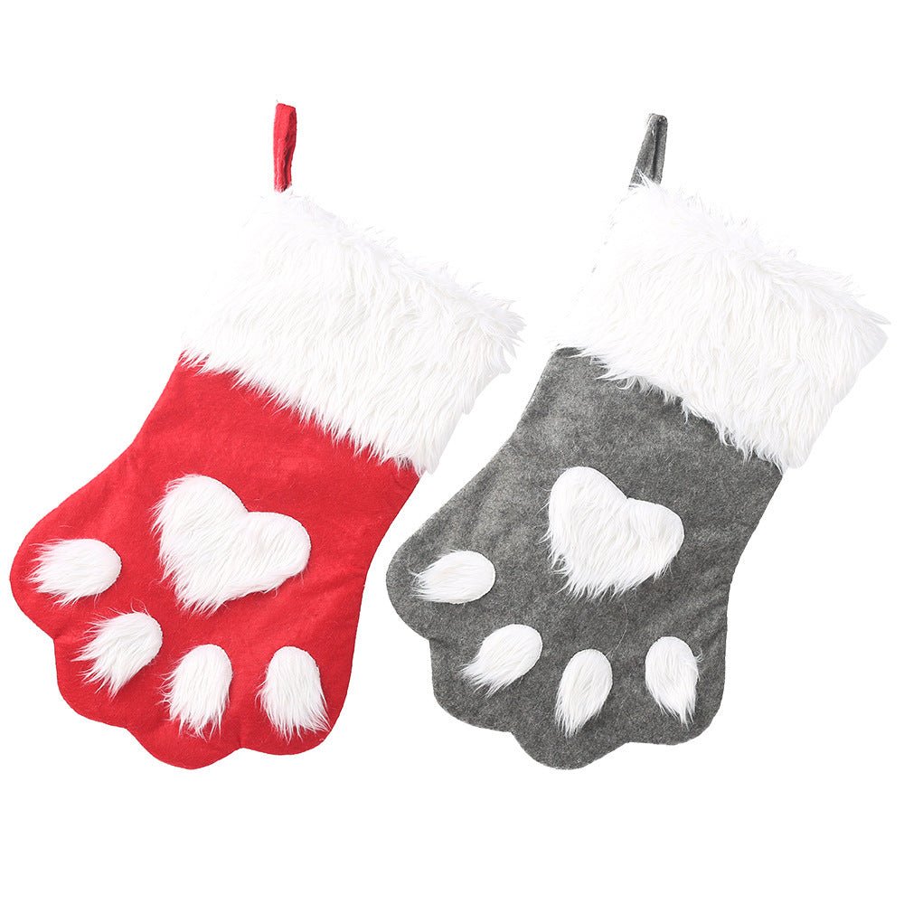 Christmas Long Hair Pet Socks - Firstpetcentral