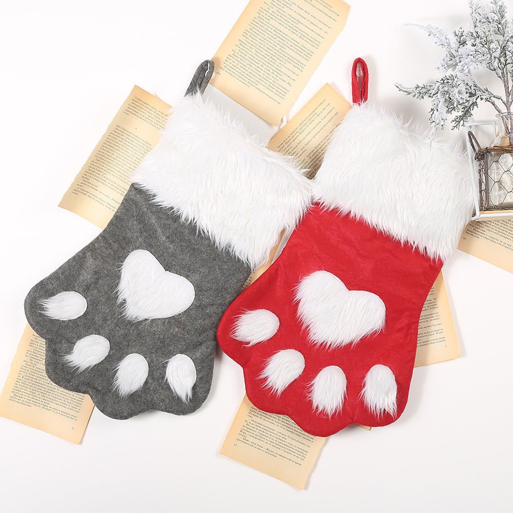 Christmas Long Hair Pet Socks - Firstpetcentral