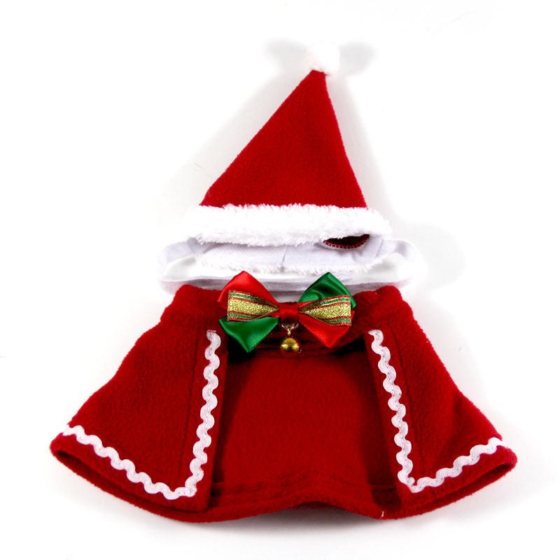 Christmas Pet Cape Hat Scarf Set - Firstpetcentral