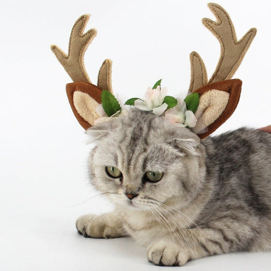 Christmas pet cat dog hat - Firstpetcentral