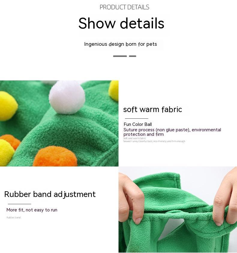 Christmas Pet Costume Funny Christmas Tree Clothes Dogs And Cats - Firstpetcentral