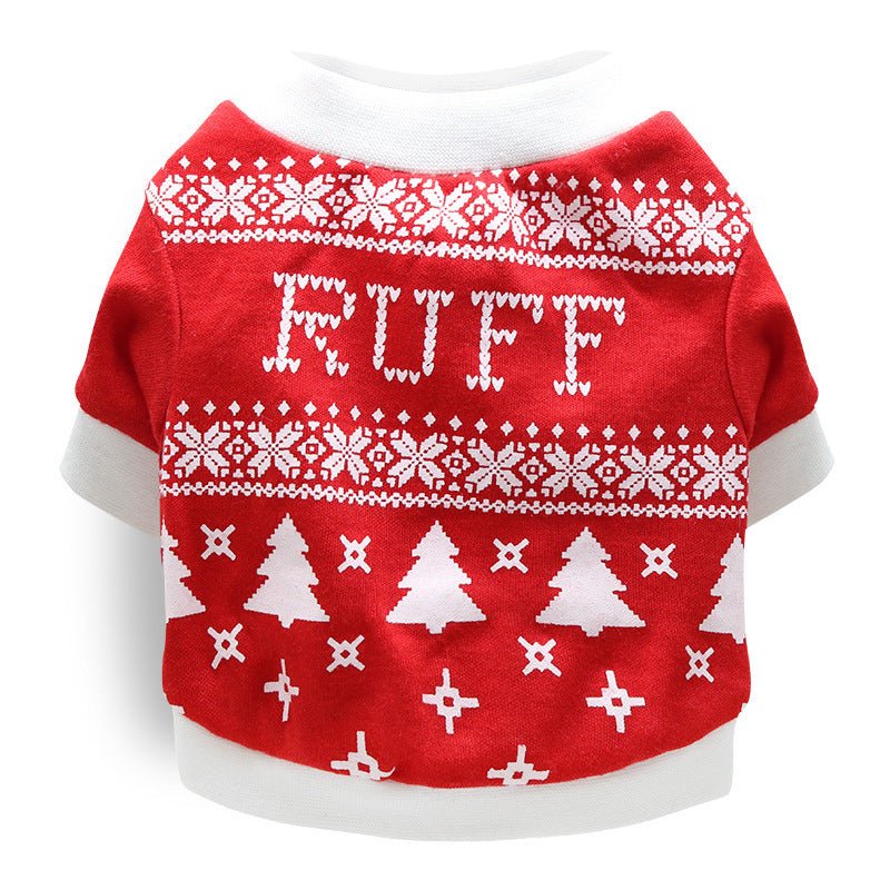 Christmas pet dog clothes - Firstpetcentral