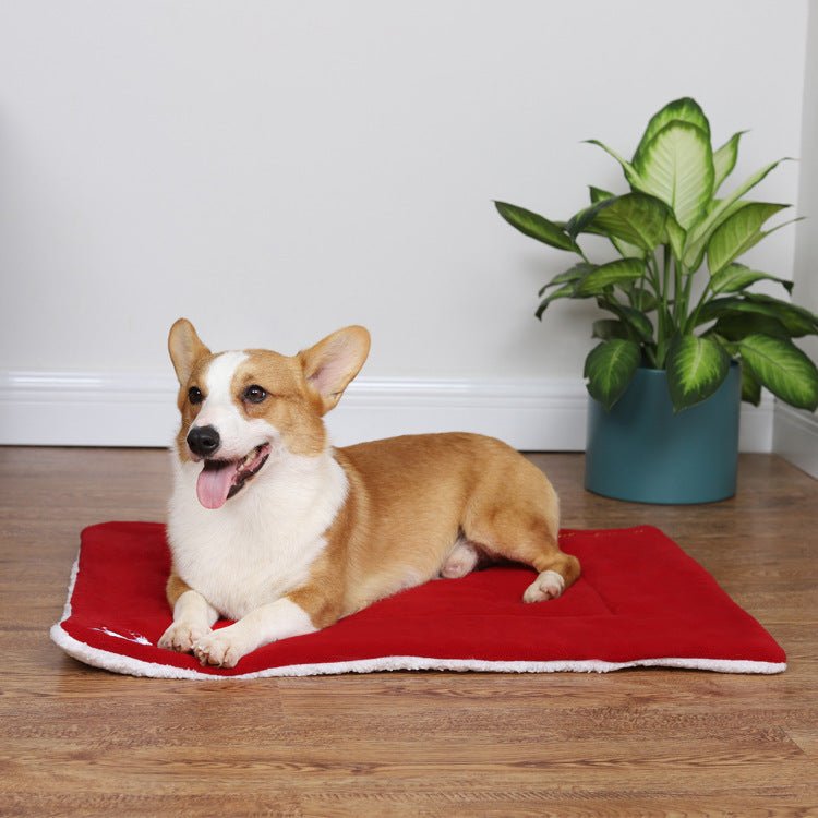 Christmas Pet Mat Super Soft Dog Mat For Christmas - Firstpetcentral