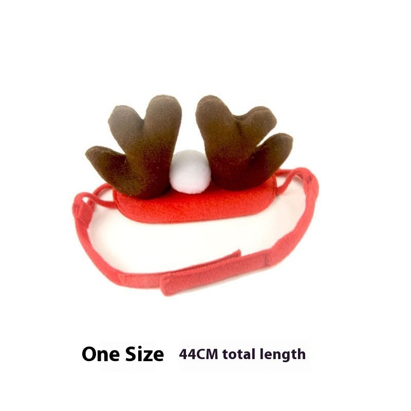 Christmas Pet Scarf Hat Cloak Pet Costume - Firstpetcentral