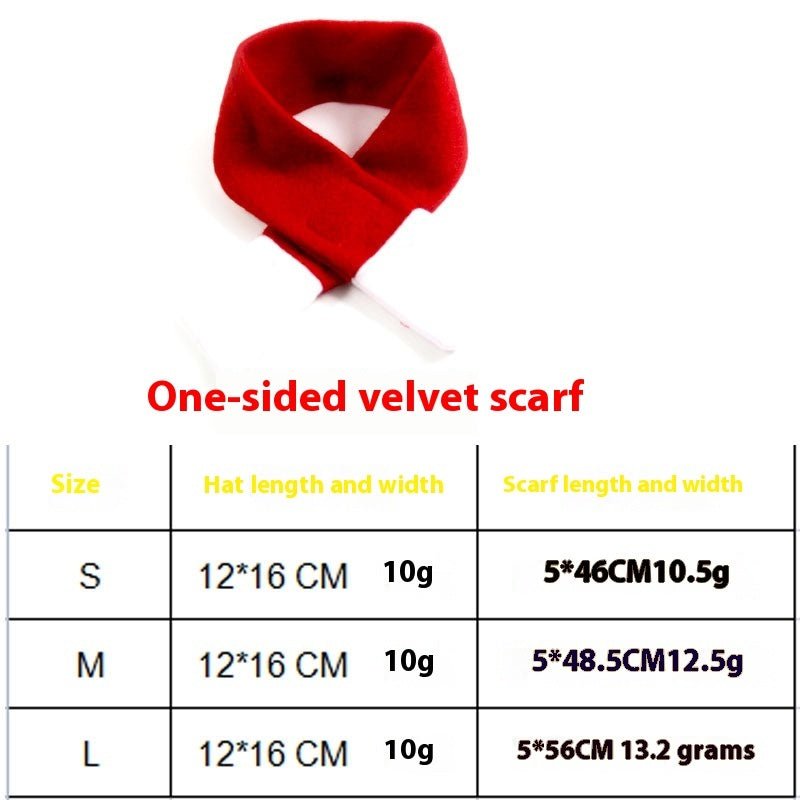 Christmas Pet Scarf Hat Cloak Pet Costume - Firstpetcentral