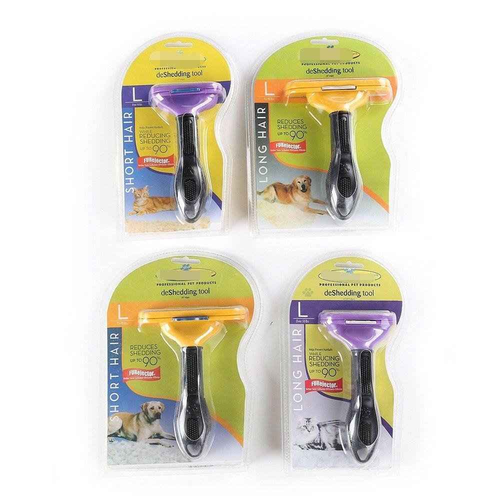 Combs Dog Hair Remover Cat Brush Grooming Tools Detachable Pet Trimmer Combs - Firstpetcentral