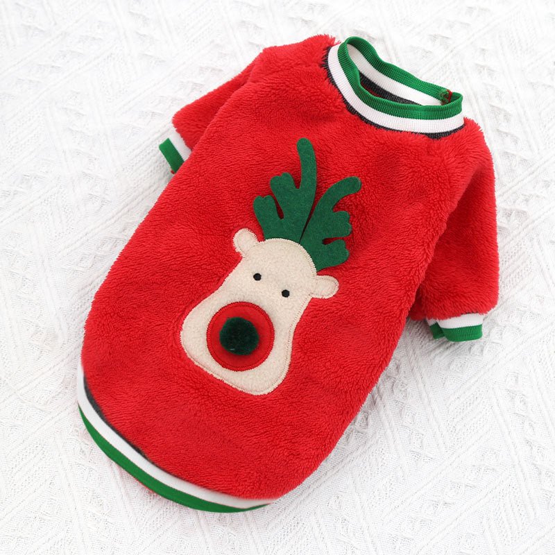 Dog Christmas Pet Supplies Clothes - Firstpetcentral