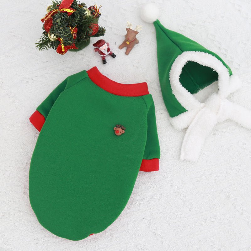 Dog Christmas Pet Supplies Clothes - Firstpetcentral