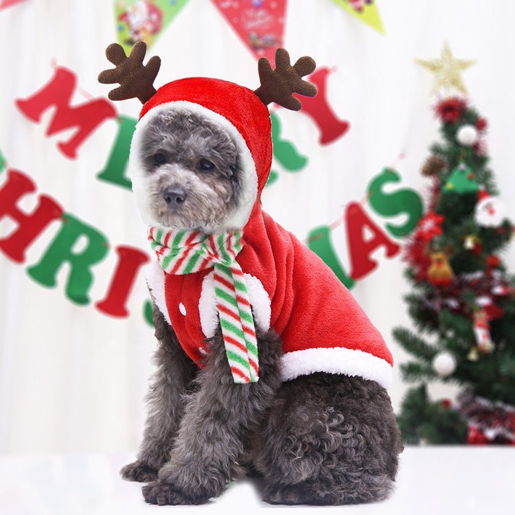 Dog Christmas Pet Supplies Clothes - Firstpetcentral