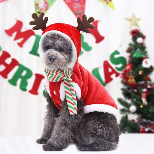 Dog Christmas Pet Supplies Clothes - Firstpetcentral